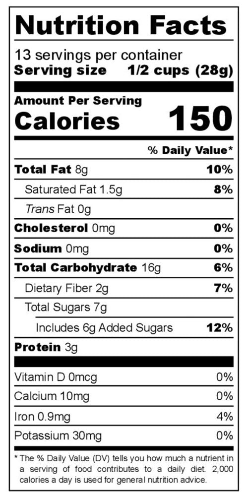 Humble Grains Cranberries & Coconut 13.4 oz bag